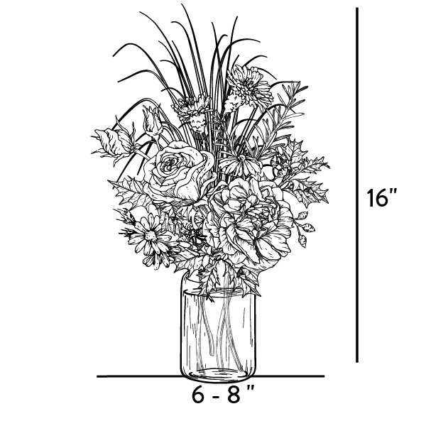 Large flowers by the bay arrangement with white and yellow roses and white lillies