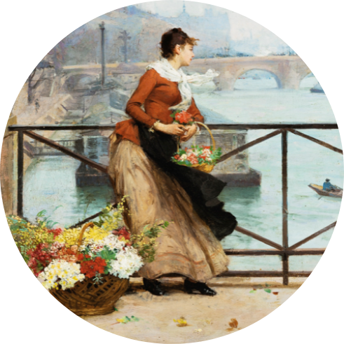 aboutus-button line drawing of flower arrangement xtra large