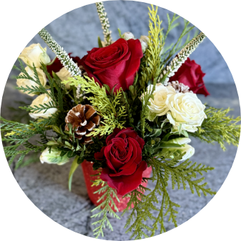 $75bouquet01 line drawing of flower arrangement xtra large