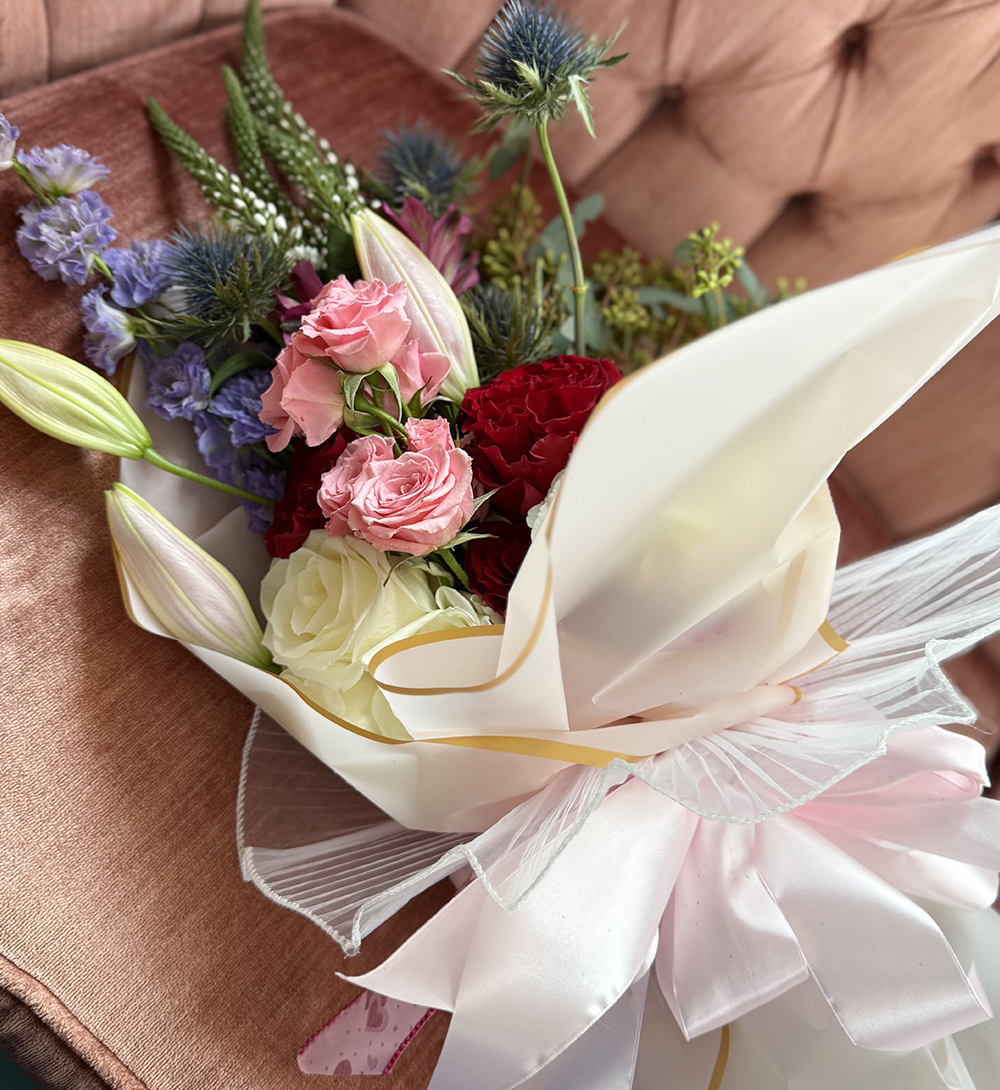 Mixed Hand-tied Bouquet - Image 3